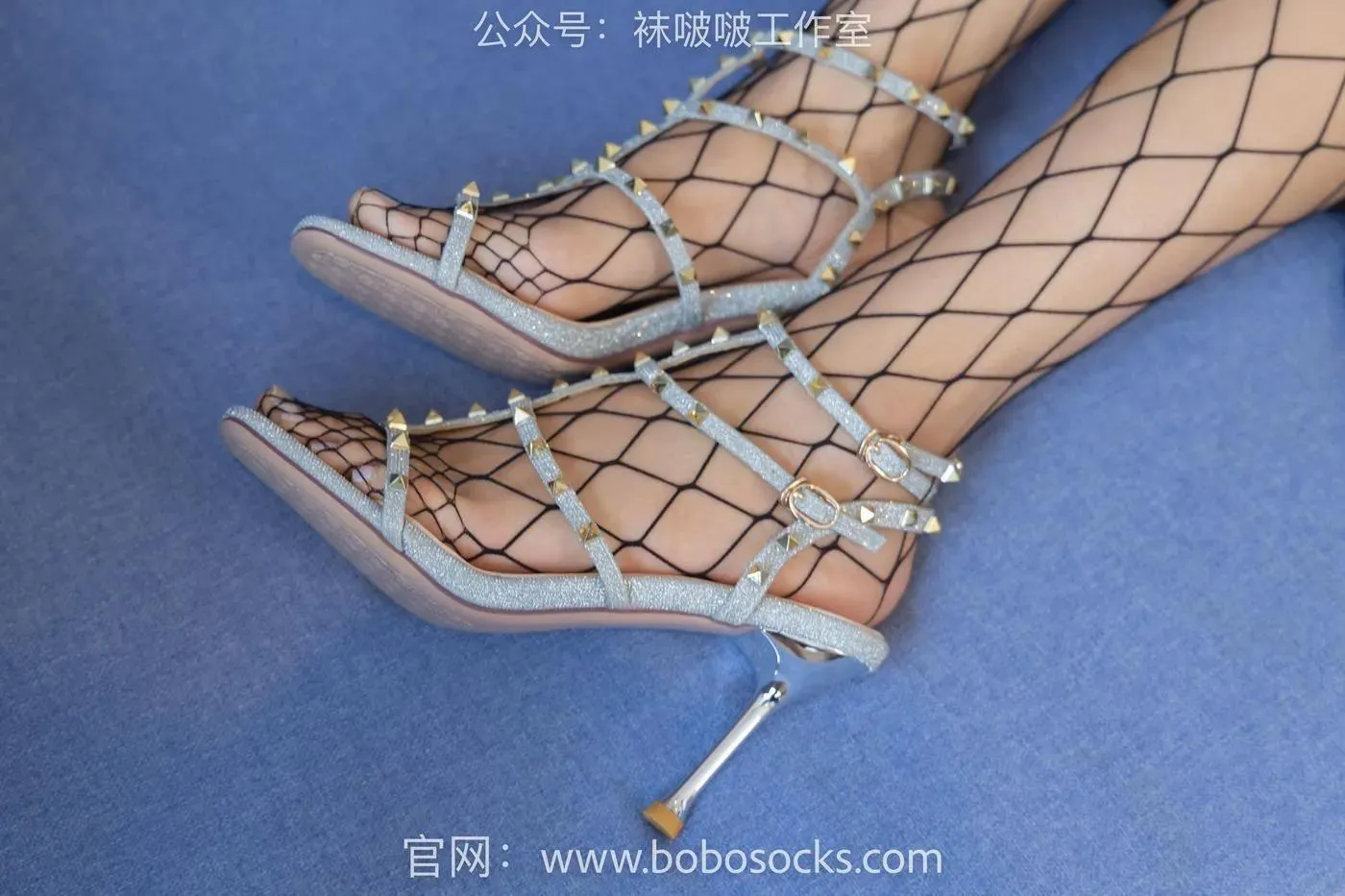[BoBoSocks袜啵啵]NO.113 果果-高跟鞋、黑色网袜 [141P]插图6
